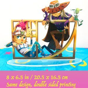 Johnny and Gyro - JJBA Standee